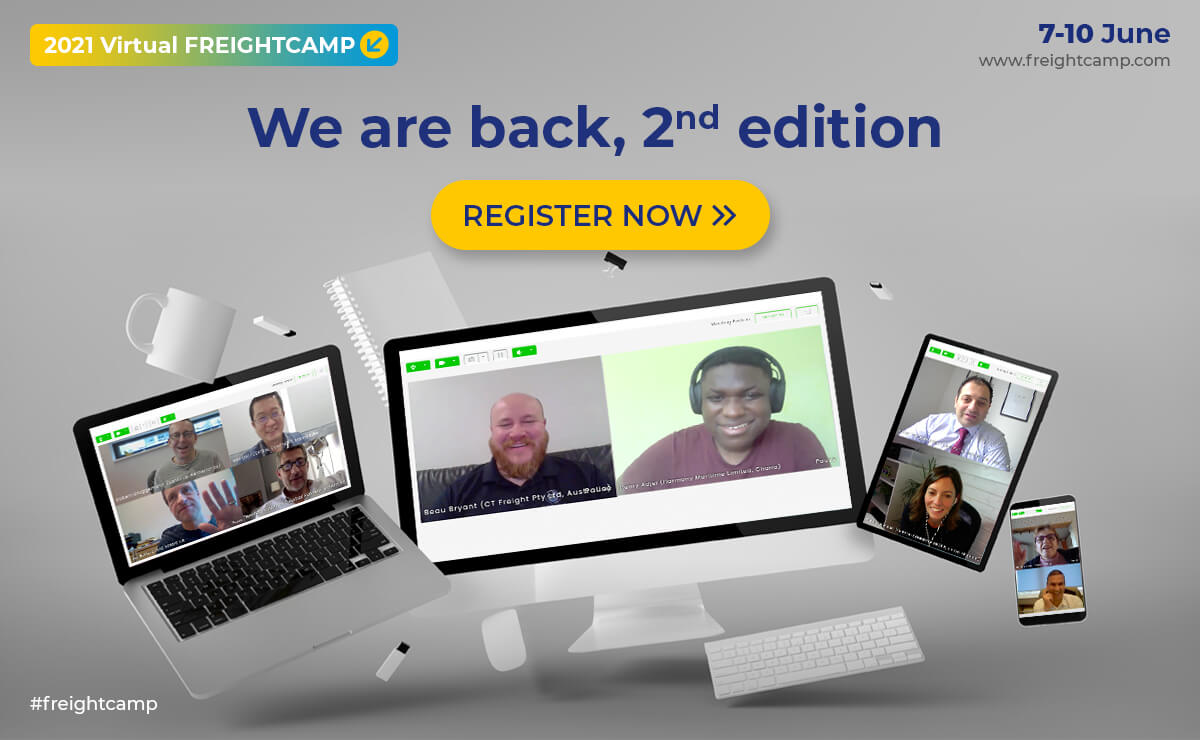 We are back! 2nd edition of Virtual Freightcamp from 7-10 June 2021